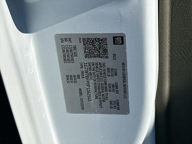 2023 GMC Savana Cargo RWD 2500 Extended Wheelbase Work Van