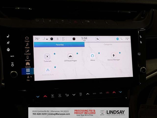 2026 Jeep Grand Cherokee Limited Reserve 4x4