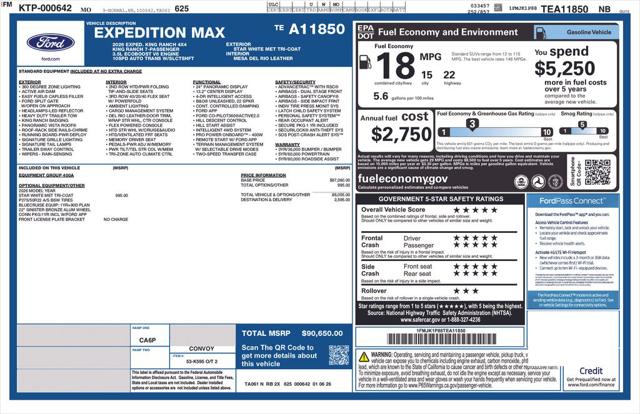 2026 Ford Expedition Max King Ranch MAX