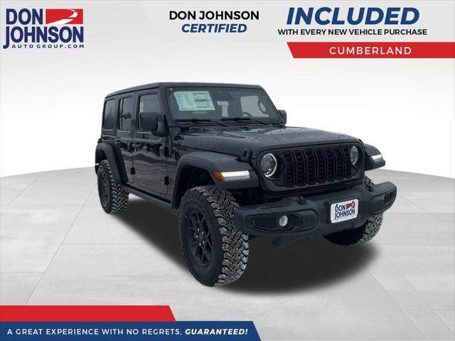 2026 Jeep Wrangler 4-Door Willys 4x4 for sale in Cumberland, WI