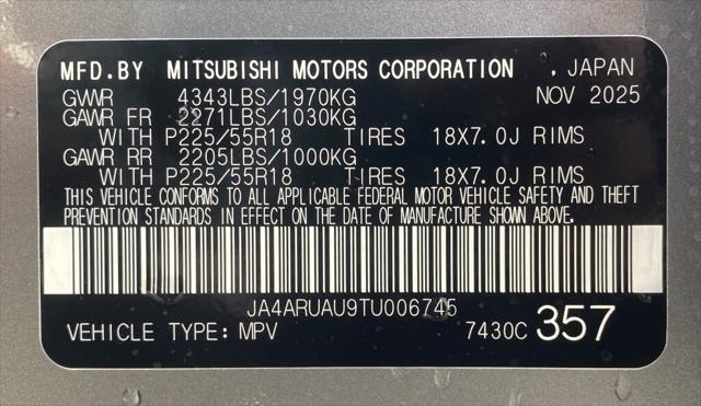 2026 Mitsubishi Outlander Sport 2.0 Ralliart