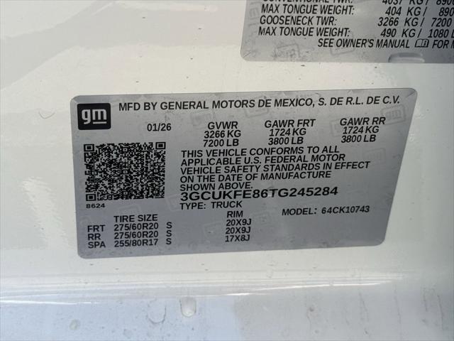 2026 Chevrolet Silverado 1500 4WD Crew Cab Standard Bed LT Trail Boss