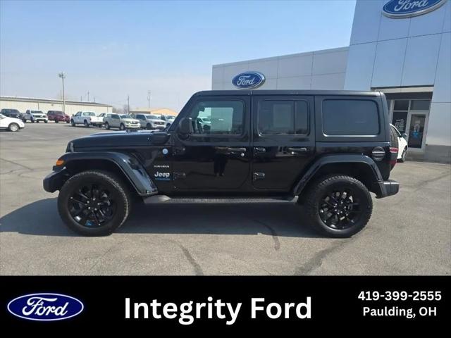 2022 Jeep Wrangler 4xe Unlimited Sahara 4x4 for sale in Paulding, OH