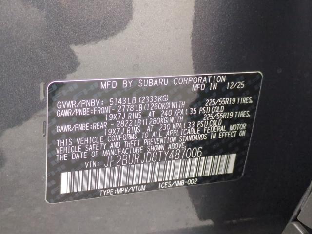2026 Subaru Outback Touring XT