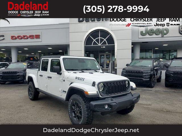2026 Jeep Gladiator GLADIATOR WILLYS 4X4 2026 Jeep Gladiator GLADIATOR WILLYS 4X4