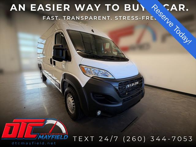 2026 RAM ProMaster 3500 RAM PROMASTER 3500 TRADESMAN CARGO VAN HIGH ROOF 159 WB EXT