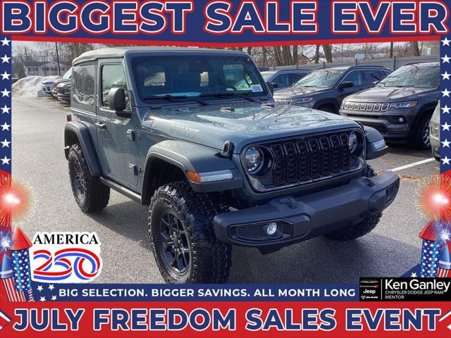 2026 Jeep Wrangler Willys for sale in Mentor, OH