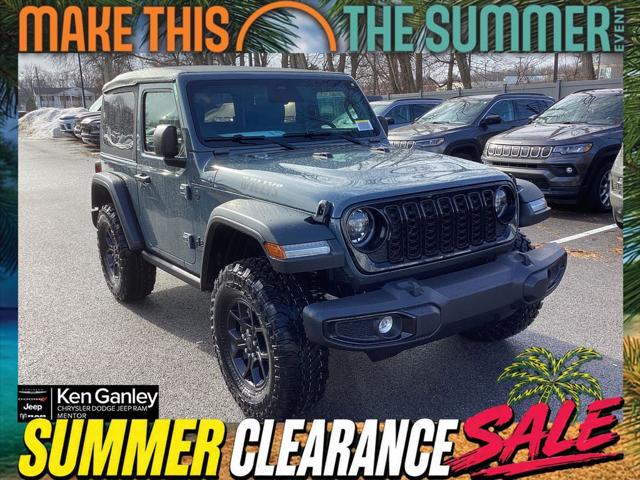 2026 Jeep Wrangler 2-Door Willys 4x4 for sale in Mentor, OH