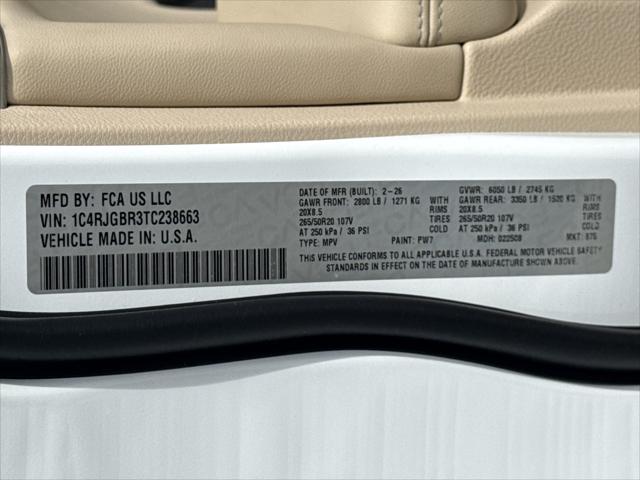 2026 Jeep Grand Cherokee Limited 4x2