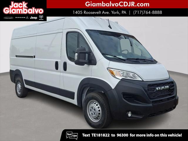 2026 Ram ProMaster Cargo Van Tradesman High Roof 159" WB w/Pass Seat for sale in York, PA