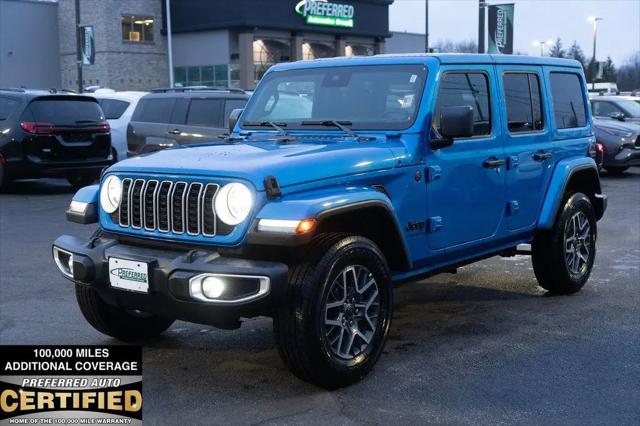 2025 Jeep Wrangler 4-Door Sahara 4x4 for sale in Fort Wayne, IN