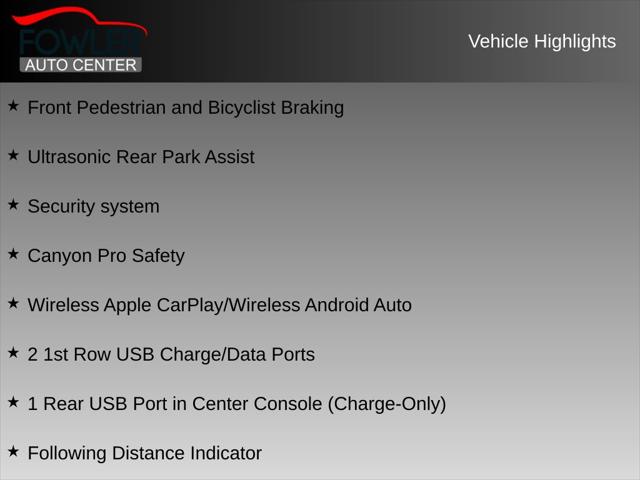 2026 GMC Canyon Elevation, RWD