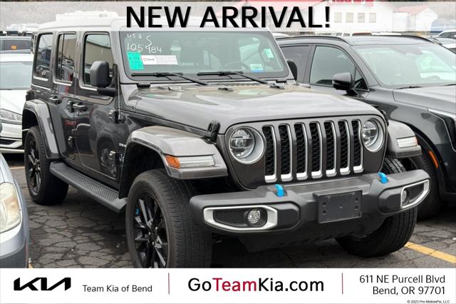 2022 Jeep Wrangler 4xe Unlimited Sahara 4x4 for sale in Bend, OR