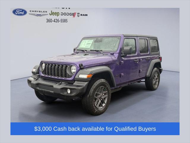 2026 Jeep Wrangler 4-Door Sport S 4x4 for sale in Shelton, WA
