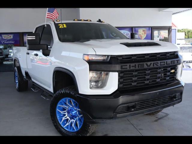 2021 Chevrolet Silverado 2500HD 4WD Double Cab Long Bed WT for sale in Orlando, FL