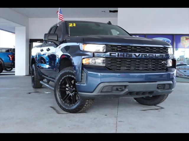 2021 Chevrolet Silverado 1500 2WD Double Cab Standard Bed Custom for sale in Orlando, FL