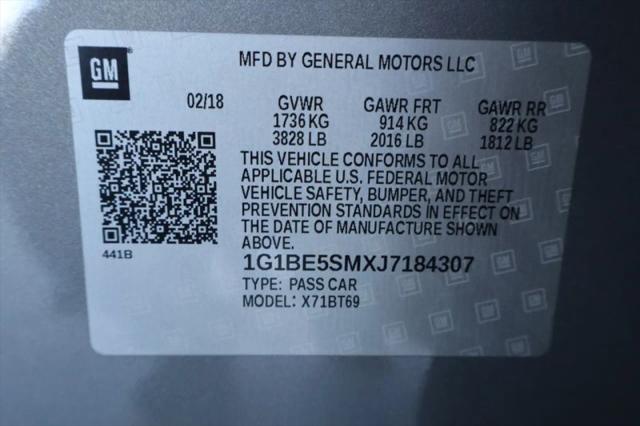 2018 Chevrolet Cruze LT Auto