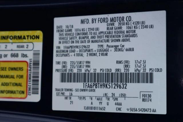 2019 Ford Mustang EcoBoost