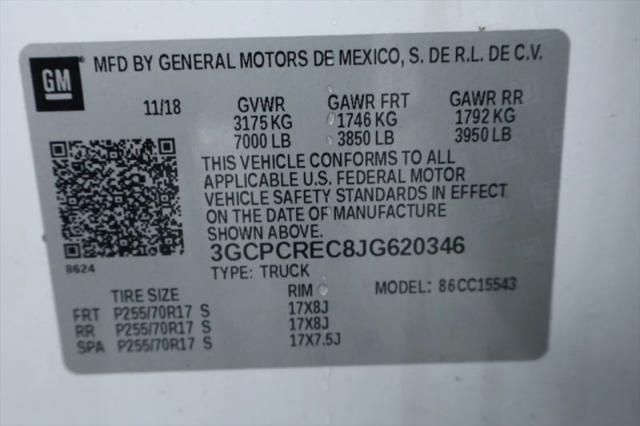 2018 Chevrolet Silverado 1500 1LT