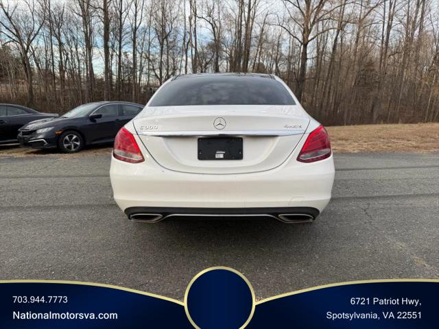 2017 Mercedes-Benz C-CLASS C 300 4MATIC