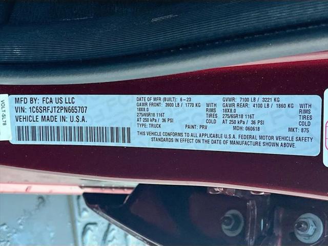 2023 Ram 1500 Laramie Crew Cab 4x4 5'7" Box