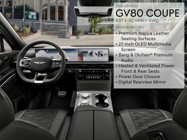 2026 Genesis GV80 3.5T E-SC MHEV AWD