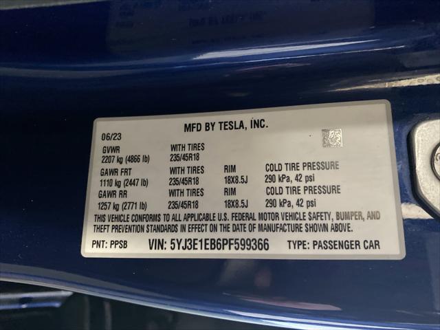 2023 Tesla Model 3 Long Range Dual Motor All-Wheel Drive