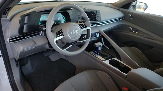 2026 Hyundai Elantra Hybrid Blue