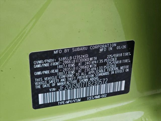 2026 Subaru Crosstrek Limited