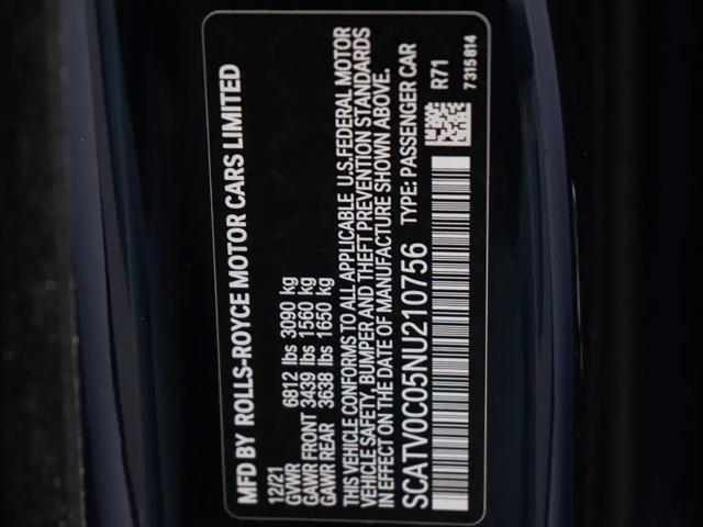 2022 Rolls-Royce Ghost Standard