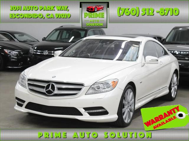 2012 Mercedes-Benz CL 4MATIC for sale in Escondido, CA