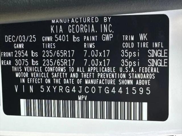 2026 Kia Sorento LX