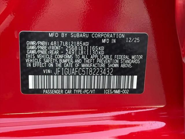 2026 Subaru Impreza Sport