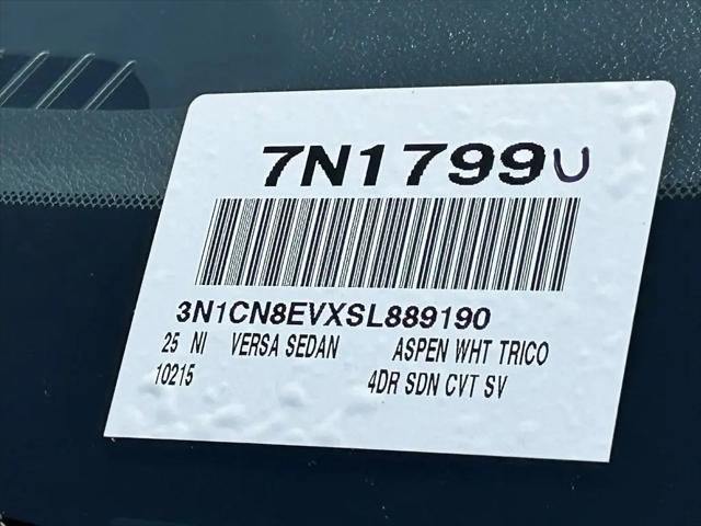 2025 Nissan Versa 1.6 SV