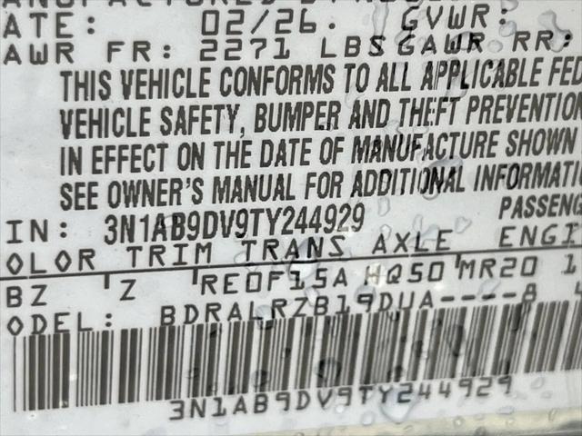 2026 Nissan Sentra SR