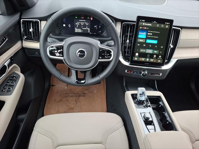 2026 Volvo XC90 Plus, B6 AWD Gas (mild hybrid), Gasoline, Bright, 7 Seats