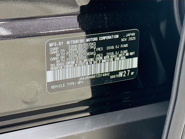 2026 Mitsubishi Outlander SE 1.5T S-AWC