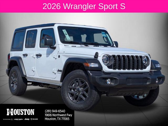 2026 Jeep Wrangler 4-Door Sport S 4x4 for sale in Houston , TX