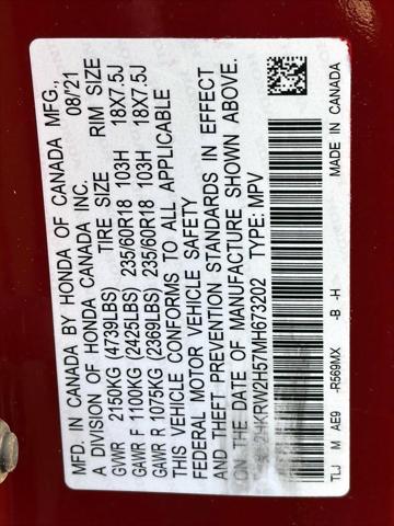 2021 Honda CR-V AWD EX [29]