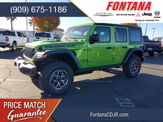 2026 Jeep Wrangler 4-Door Rubicon 4x4 for sale in Fontana, CA
