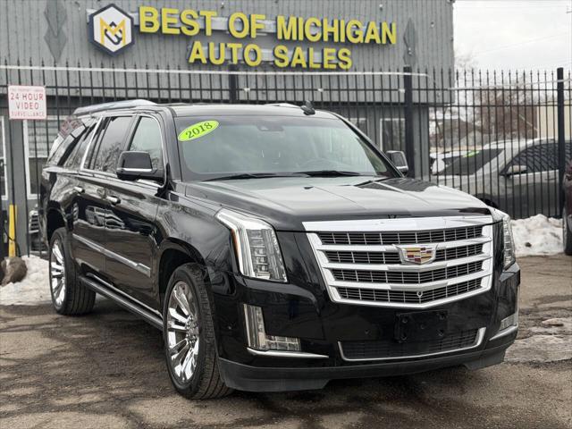 2018 Cadillac Escalade ESV Premium Luxury for sale in Detroit, MI