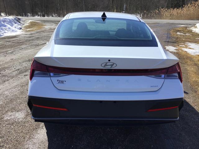 2025 Hyundai Elantra Hybrid Blue