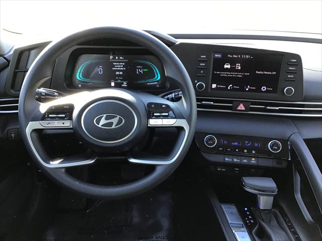 2025 Hyundai Elantra Hybrid Blue