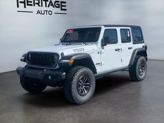 2026 Jeep Wrangler 4-Door Willys 4x4 for sale in North Logan, UT