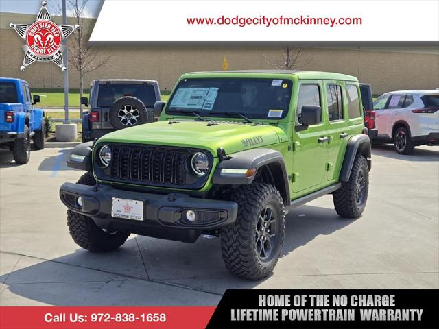 2026 Jeep Wrangler WRANGLER 4-DOOR WILLYS