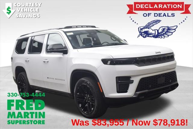 2026 Wagoneer Grand Wagoneer GRAND WAGONEER LIMITED RESERVE 4X4