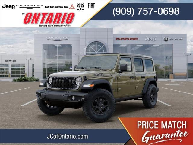 2026 Jeep Wrangler 4-Door Willys 4x4 for sale in Ontario, CA