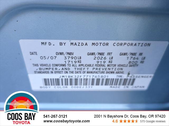 2007 Mazda Mazda3 i Sport
