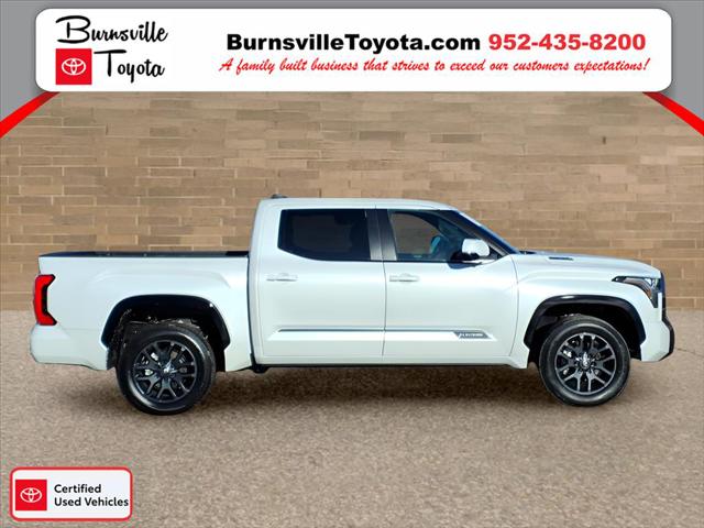 Used 2026 Toyota Tundra Platinum with VIN 5TFNC5DB1TX116910 for sale in Burnsville, Minnesota