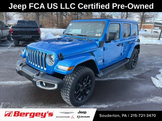2021 Jeep Wrangler 4xe Unlimited Sahara 4x4